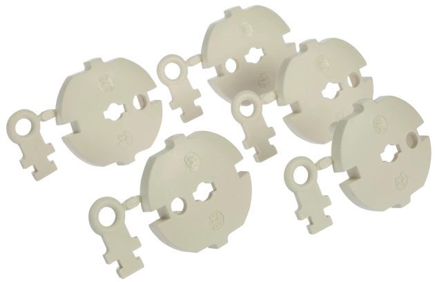 Nordic Quality Barnsäkring 5st, vit