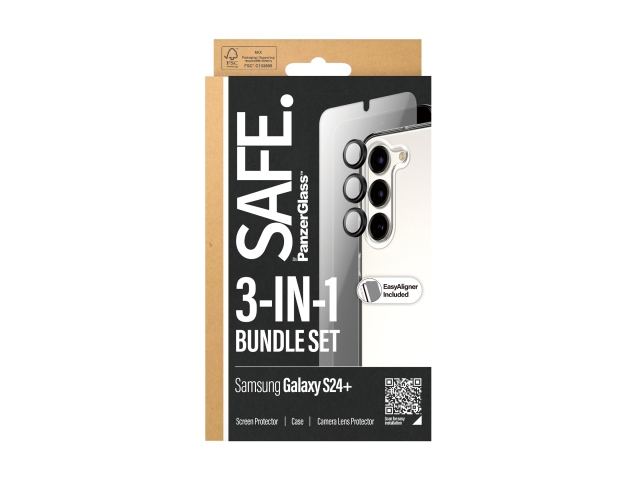 PanzerGlass SAFE. by PanzerGlass Beskyttelsescover Gennemsigtig Samsung Galaxy S24+