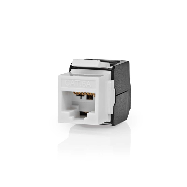 Nedis Keystone | CAT6a | RJ45 Female | U/UTP | ABS | Doos