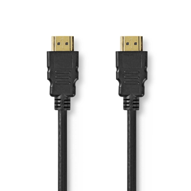 Nedis Ultra High Speed HDMI™-Kabel | HDMI™ Connector | HDMI™ Connector | 8K@60Hz | 48 Gbps | 5.00 m | Rond | 8.3 mm | Zwart | Label