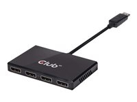 Club 3D MST Hub 1x DisplayPort -> 4x DisplayPort