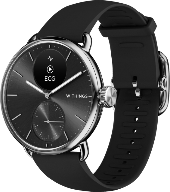Withings Scanwatch 2 smartwatch, 38 mm, zwart