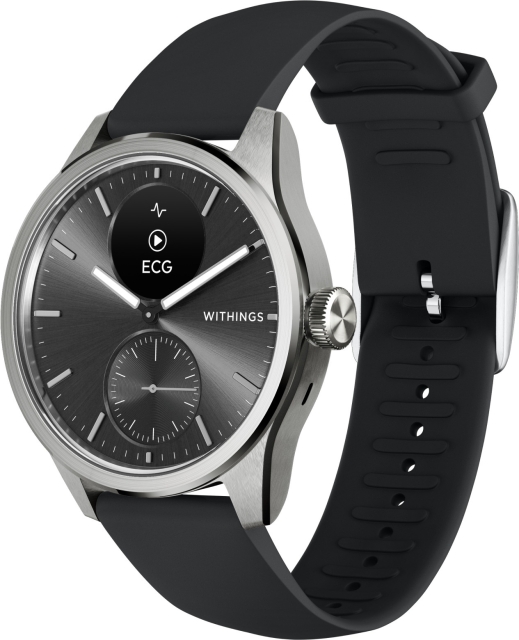 Withings Scanwatch 2 smartwatch, 42 mm, zwart
