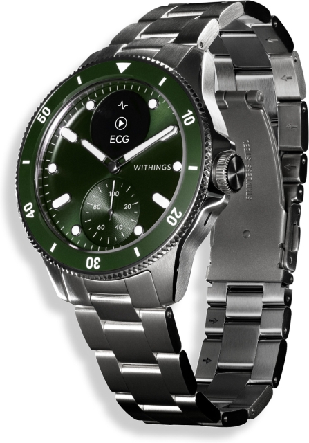 Withings Scanwatch Nova smartwatch, 42 mm, groen