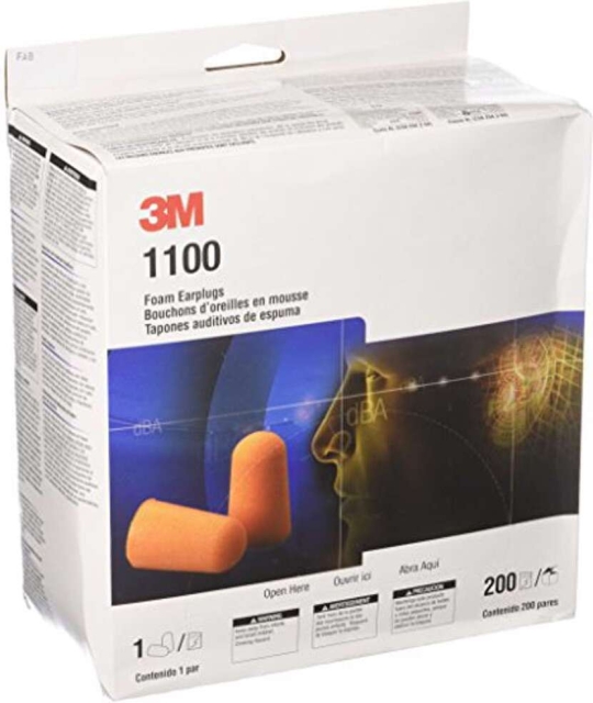 3M 1100 oordopjes, 200 paar