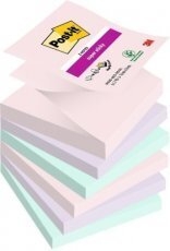 3M Post-it Nature Eko Z-notes, 76x76mm, 16 x 100 stuks, geassorteerde kleuren