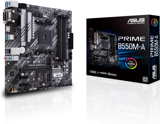 ASUS Prime B550M-A AM4 microATX moederbord