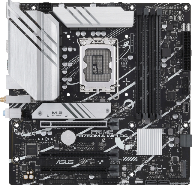 ASUS PRIME B760M-A WIFI D4 mATX moederbord