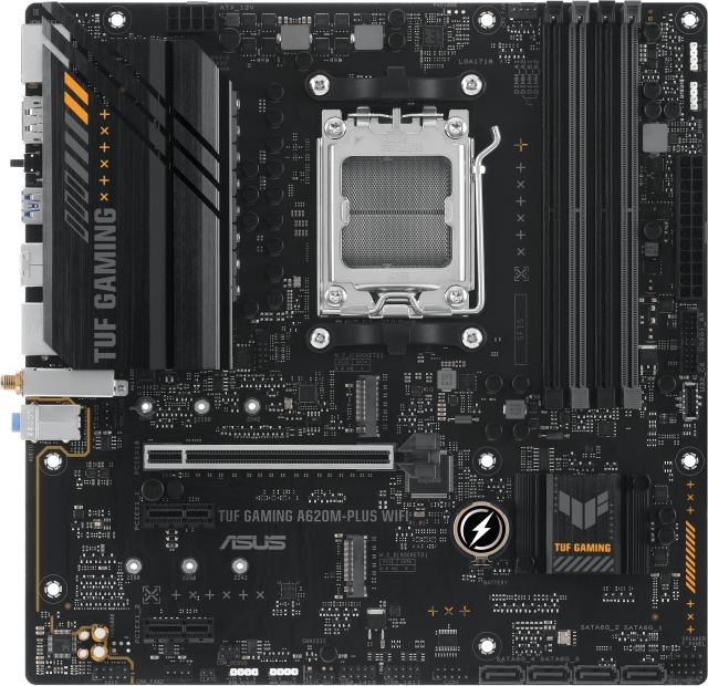 ASUS TUF GAMING A620M-PLUS WIFI mATX moederbord