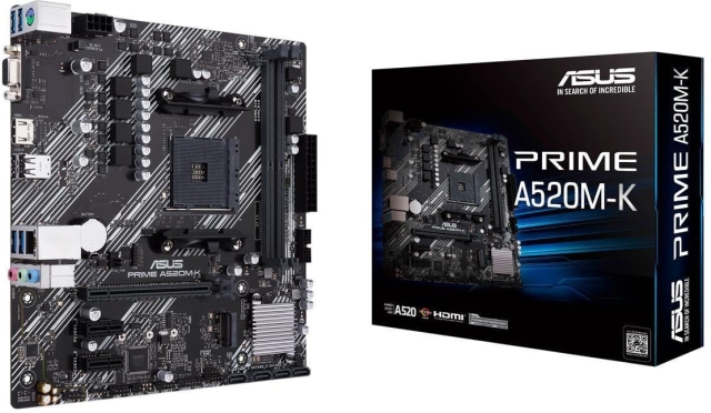 ASUS Prime PRIME A520M-K mATX moederbord