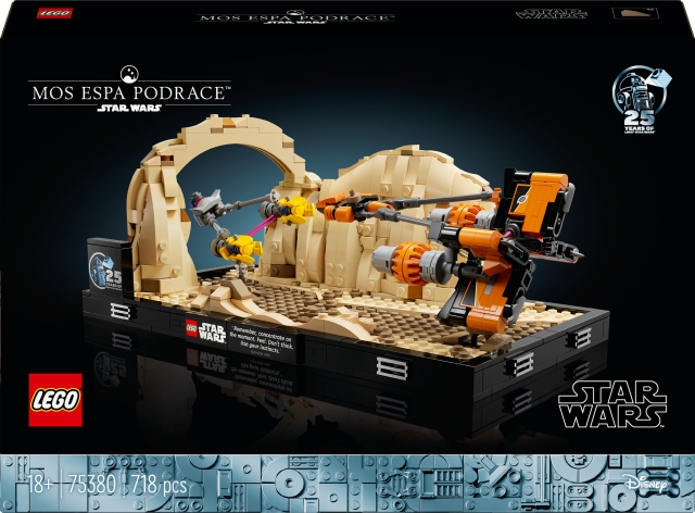 LEGO Star Wars 75380 - Mos Espa Podrace™ diorama