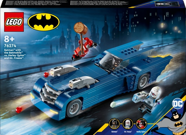 LEGO Super Heroes DC 76274 - Batman™ en de Batmobiel™ vs Harley Quinn™ en de Punisher