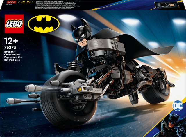LEGO Super Heroes DC 76273 - Bouwbaar Batman™ figuur en Batpod wiel