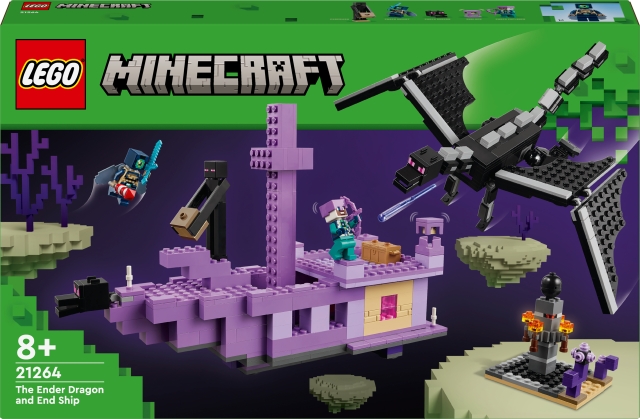 LEGO Minecraft 21264 - Hagedis en Spinnenschip