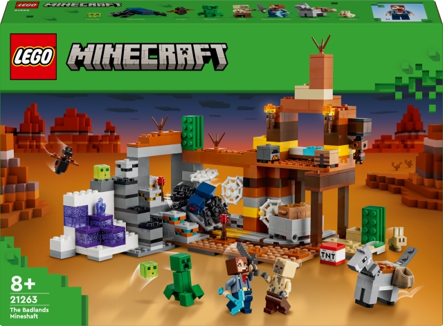LEGO Minecraft 21263 - Wildernis Mijnschacht