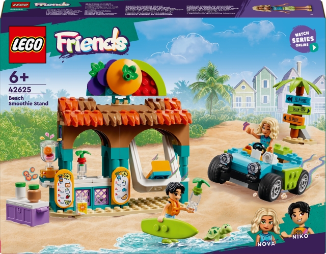 LEGO Friends 42625 - De strandhut met milkshake