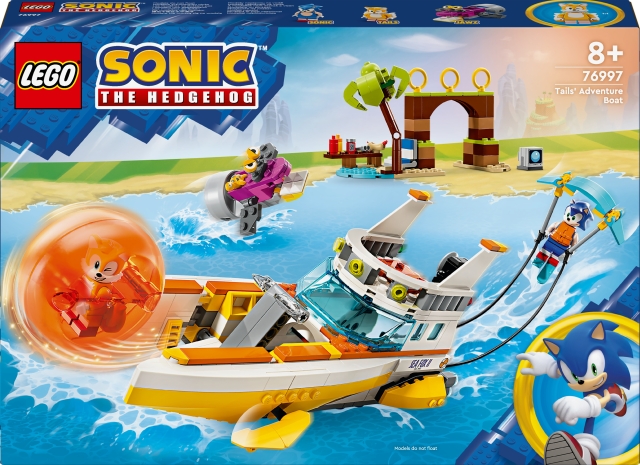 LEGO Sonic 76997 - Tails Avonturenboot
