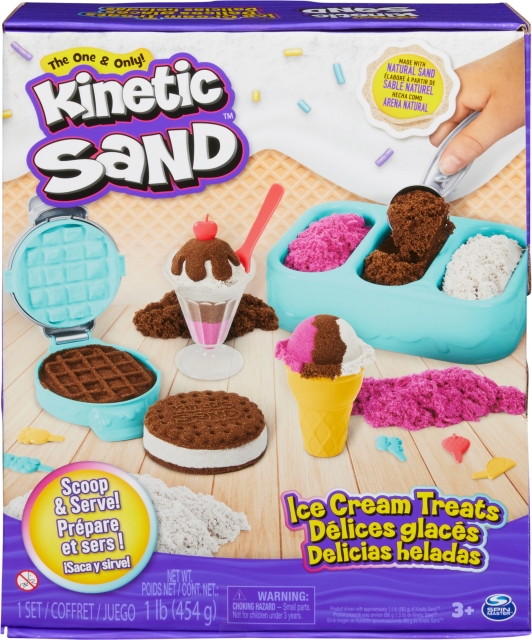 Kinetic Sand ijsjes traktaties speelset