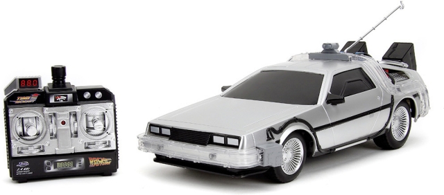 Jada Back to the Future RC Tijdmachine radiografisch bestuurbare auto, 1:16