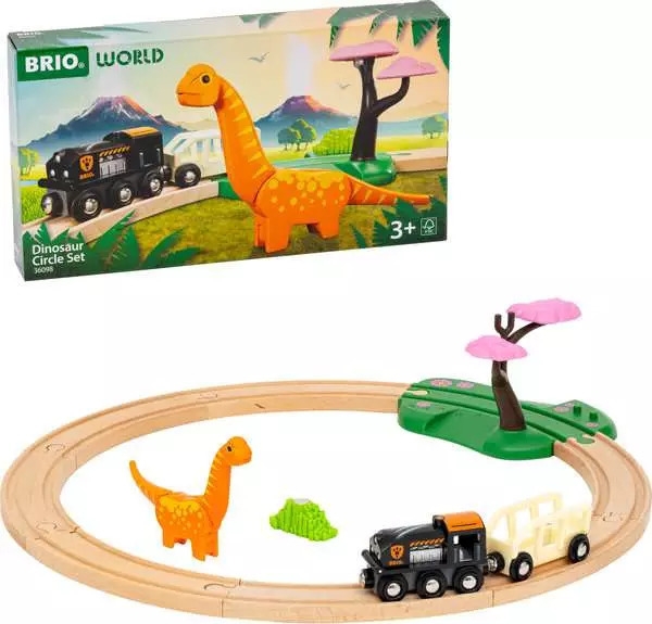 BRIO 36098 - Dinosaurus Cirkelschijf-set