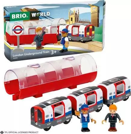 BRIO 36085 - Trein voor de Londense ondergrondse