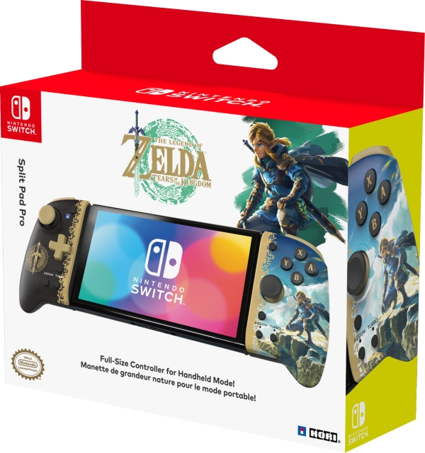 HORI Split Pad Pro - The Legend of Zelda: Tranen van het Koninkrijk gamecontroller, Switch / Switch OLED
