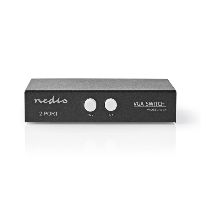 Nedis VGA-Switch | 2 poort(en) | Maximale resolutie: 2560x1600 | 500 mHz