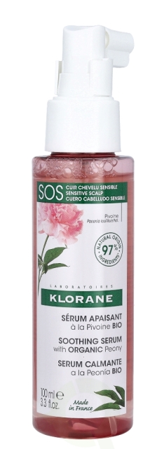 Klorane SOS Serum With Peony 100 ml Sensitive And Irritated Scalp