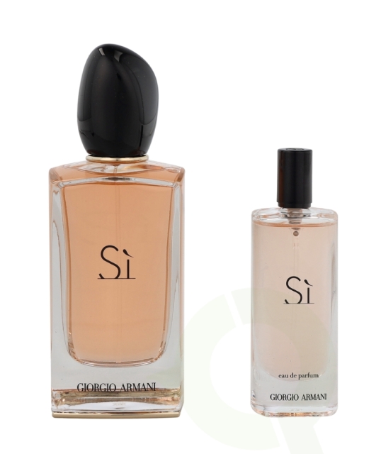 Armani Si Giftset 115 ml Edp Spray 100ml/Edp Spray 15ml
