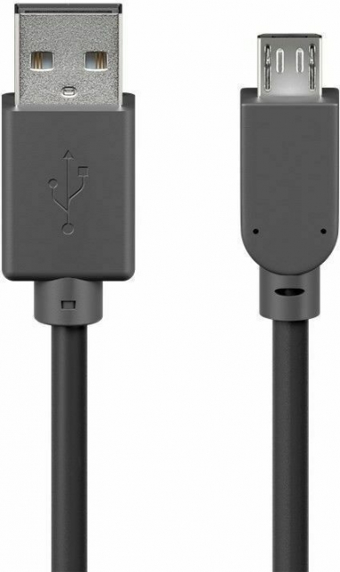 Goobay USB-A naar Micro-B kabel, 0,3 m