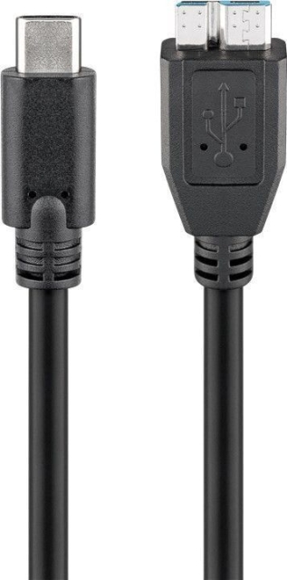 Goobay USB-C naar micro-B kabel, 1 m
