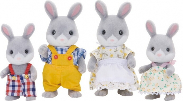 Sylvanian Families De familie van het Pompoenkonijn