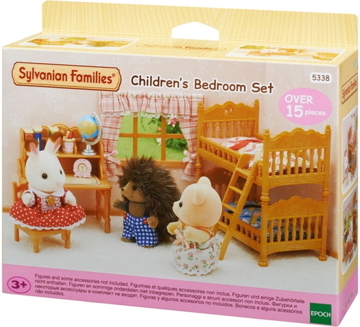 Sylvanian Families Boerderij kinderkamer met stapelbed