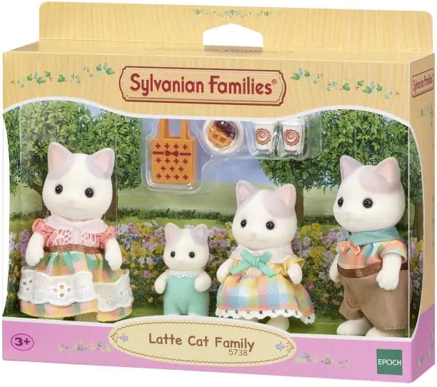 Sylvanian Families De latte kat familie