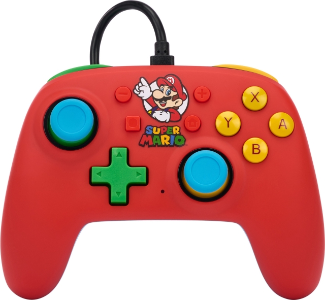 PowerA Nano Bedrade Controller, Mario Medley, Switch