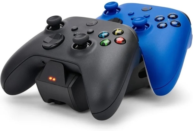 PowerA Duo Oplaadstation Oplaad Dock en Battery Pack, zwart, Xbox