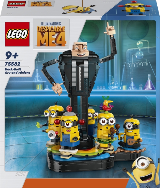 LEGO Minions 75582 - Gru en minions bouwbaar met blokken