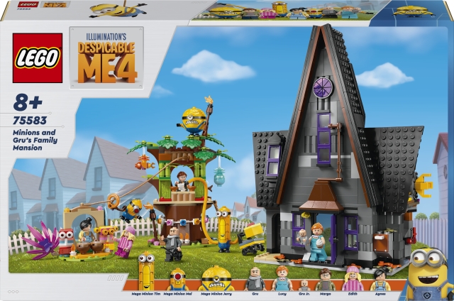 LEGO Minions 75583 - Huis van tante en Gru