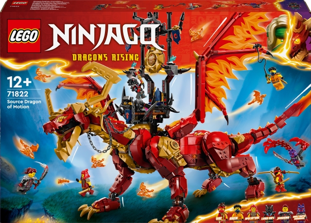 LEGO Ninjago 71822 - De beginnende draak van de winkel