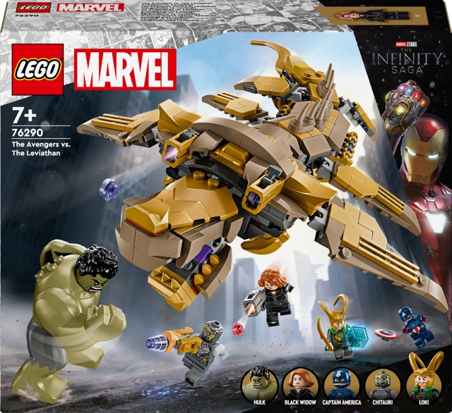 LEGO Superhelden Marvel 76290 - De Avengers vs. Leviathan
