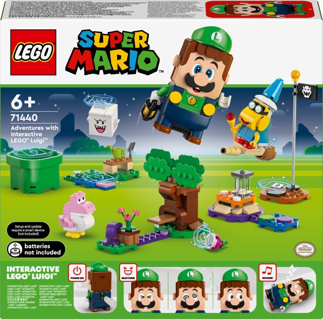 LEGO Super Mario 71440 - De avonturen van het interactieve ® Luigi™ personage