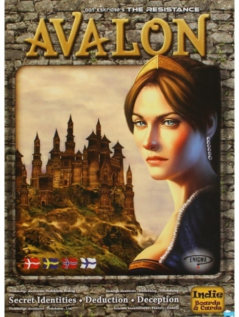 Techwo Het verzet: Avalon strategiespel, ENG