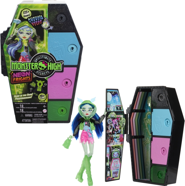 Monster High Skulltimate Secrets: Neon Frights Ghoulia - modepop