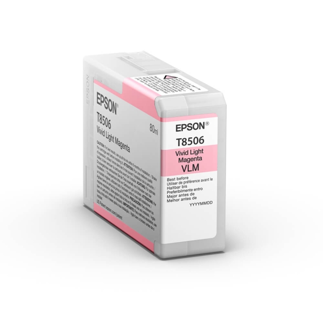 Epson Bläck UltraChrome HD T85060N Vivid Light Magenta 80ml