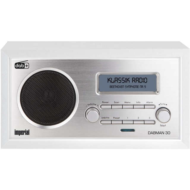 imperial DABMAN 30 DAB+ / FM-radio Wit