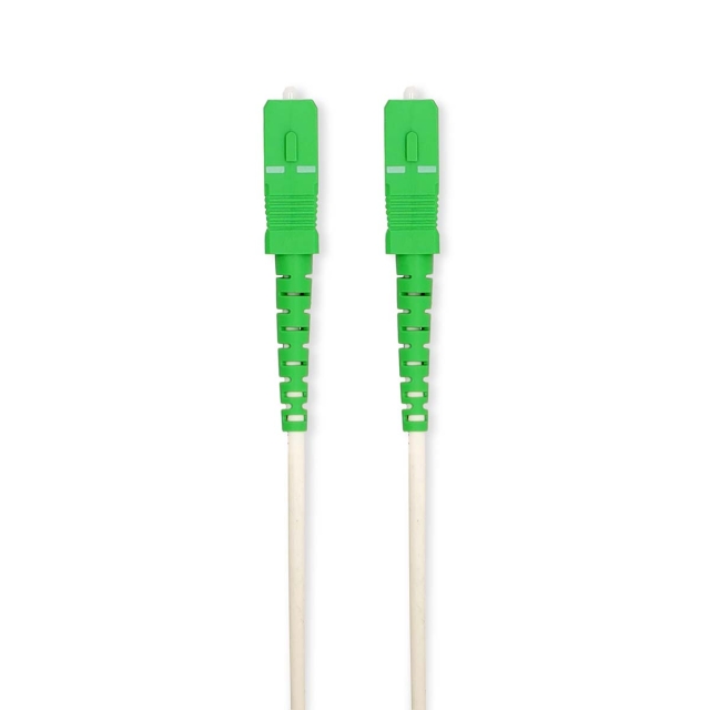 Nedis Glasvezel Patchkabel | SMF (Single Mode Phase) | SC/APC | SC/APC | 100 Gbps | 2.00 m | Wit | Gift Box met Euro Lock