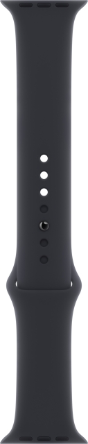 Apple Horloge 45 mm Midnight Blue Sport armband, M/L (MT3F3)