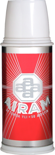 Airam thermosfles 1 liter, rood