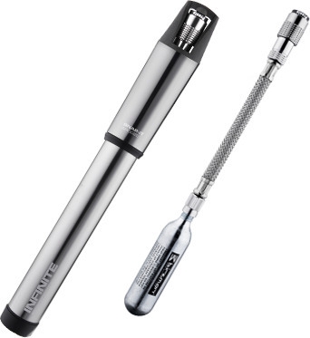 Birzman Infinite Apogee MTB met CO2-fietspomp