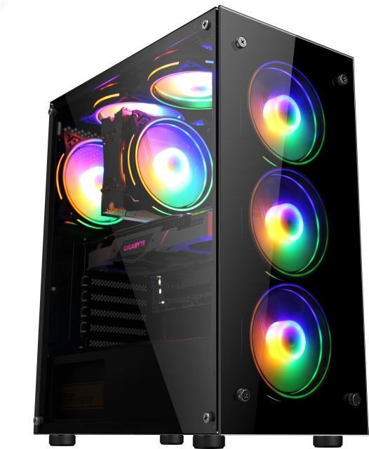 Blackstorm Artemis 205B ATX-kast met venster, zwart